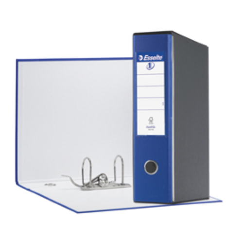 Registratore Eurofile G55 - dorso 8 cm - protocollo 23 x 33 cm - blu - Esselte